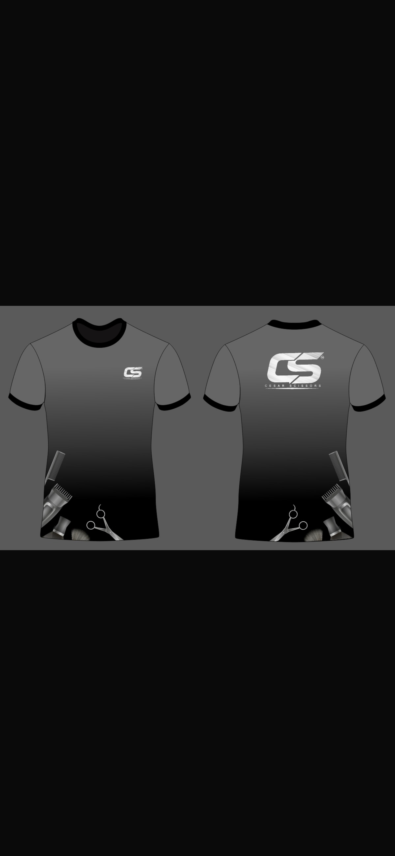Cesar scissor barber Tee