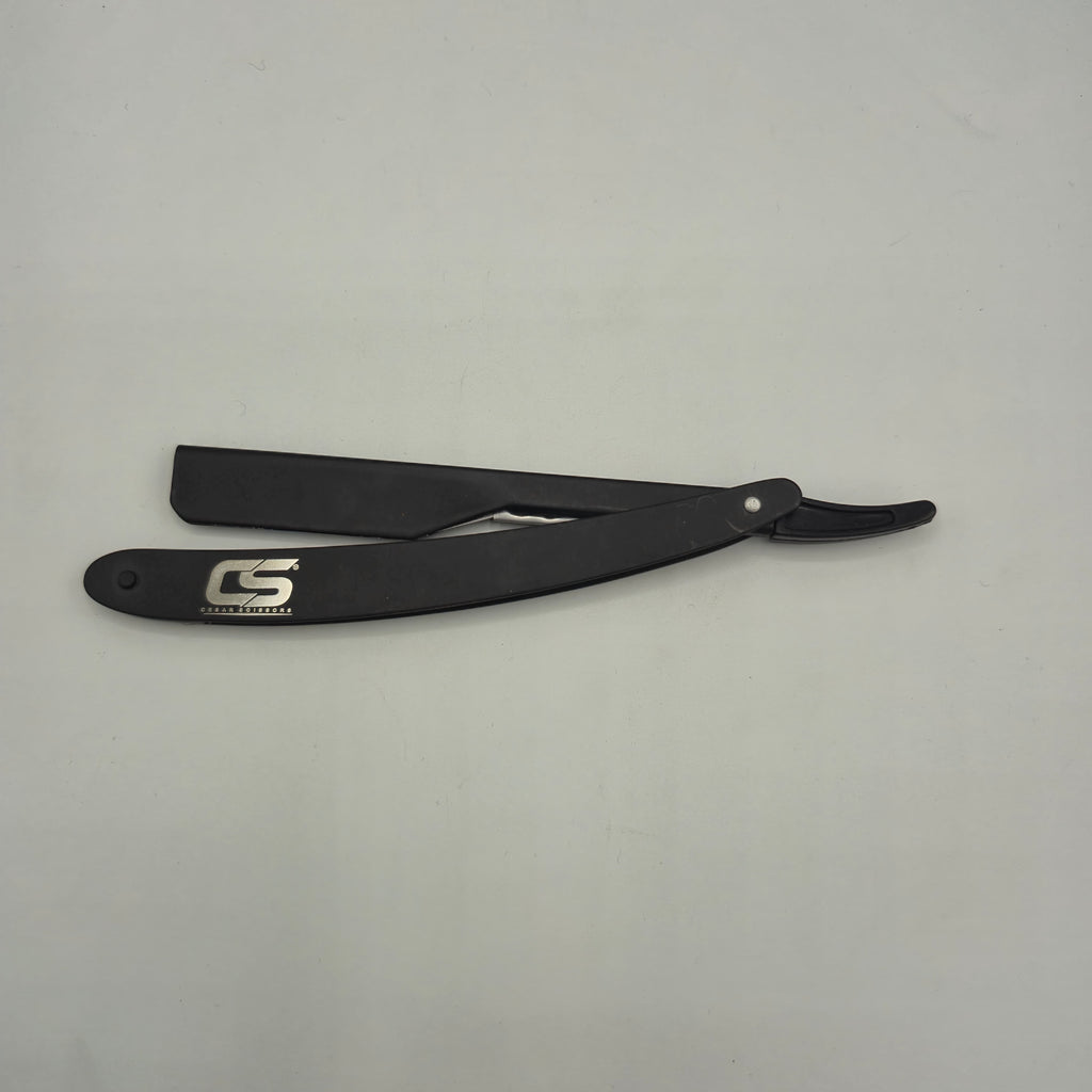 CesarScissors Precision Straight Razor (Matte Black)